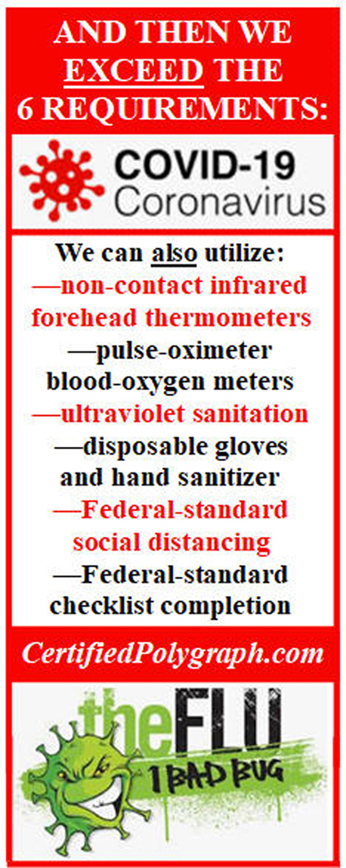 Los Angeles polygraph test health safety